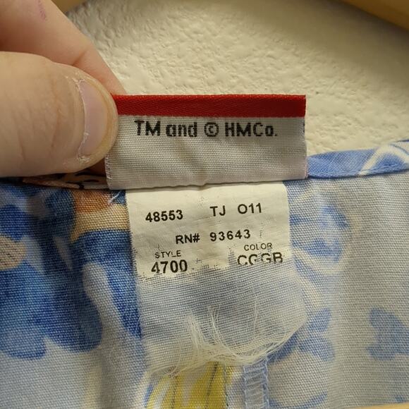 Curious George Adventures Blue Scrub Top - Picture 3 of 4